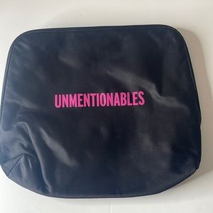 Kate Spade Lingerie Pouch Black Bag Unmentionables